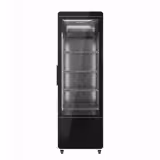 Commercial Beverage Display Fridge – 560 Litres – Frameless Design – Single Glass Door with Coloured LED Lighting