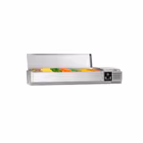 Vetrina Refrigerata Porta Ingredienti / Vetrina Gastronorm PREMIUM - 1500x335mm - 7x GN 1/4