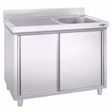 Spülschrank PREMIUM - 1400x600mm - mit 1 Becken rechts