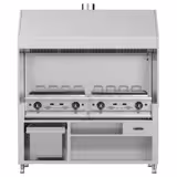 Griglia a gas BERLIN - 1760 mm - Acciaio inox