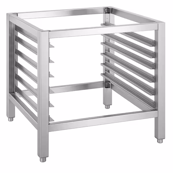 Stand - for Commercial Combi Oven - 850x925x680mm - 6x EN 600x400 - Stainless Steel - compatible with BB446N, BB646N, BB1046, BB646N-TP, BB1046N-TP, BB446N-TP, HEB611-46 & HEB1011-46