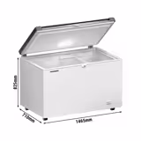 LIEBHERR | Pakastin - 1379x769mm - 404 L - Ruostumattomasta teräksestä kansi