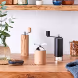 (6 Stück) PEUGEOT | ISEN - Leinsamenmühle - Holz - Natur - Höhe: 130mm