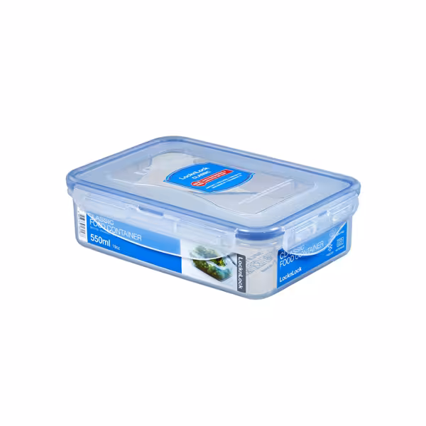 (12 unidades) LocknLock | Caja multifunción Classic - 550ml - transparente