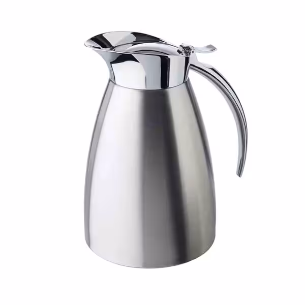 Vacuum jug - ADVANCED - stainless steel - 1 liter - one-hand automatic