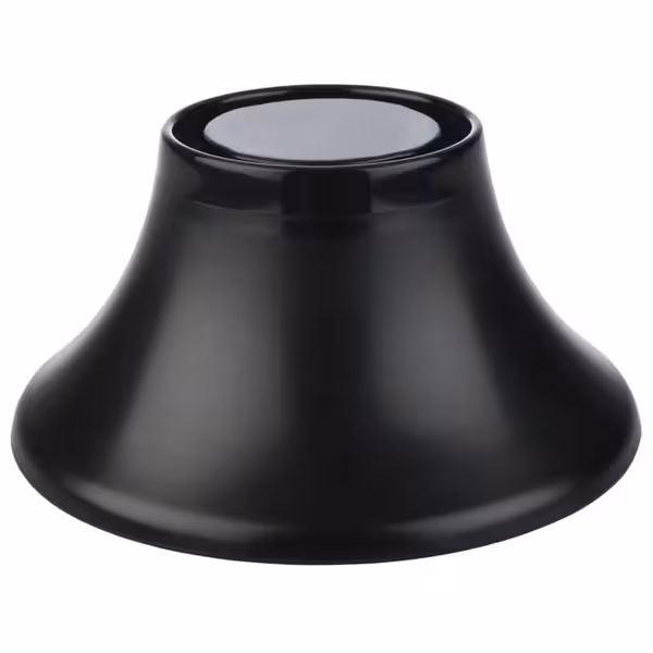 (6 uds) Soporte de buffet - FRIDA - giratorio - melamina - negro - cuadrado - Altura: 80mm - compatible con cuencos y bandejas FRIDA