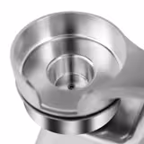 Macchina per hamburger manuale per 3 misure - Ø 100 - Ø 130 - Ø 150 - argento