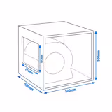 Airbox - Ventilatore centrifugo cassonato - 1600m³/h - 230V monofase