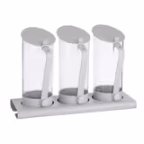 WMF | Commercial Buffet Cereal & Juice Dispenser Set – Dishwasher Safe - Grey