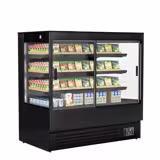 Falra szerelhető hűtőszekrény tolóajtókkal - 1500mm - 493 liter - LED világítással és 3 polccal