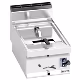 Frituurpan - 10 liter - 6,9 kW - mechanische bediening - met aftapkraan