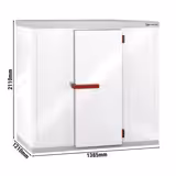 Koelcel - 1385x1210mm - 2,51m³