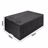 CAMBRO | CAM GOBOX® - Toploader  skládací s předním plněním - GN 1/1 - černý