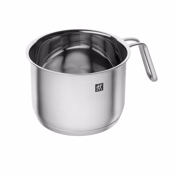 ZWILLING | Professional Stainless Steel Milk Pan – Ø 140 mm - 1.5 L - glass lid with silicone seal - induction-ready