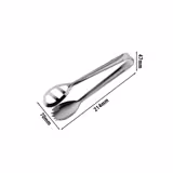 Serving tongs - Length: 214mm - Stainless steel