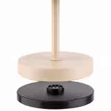 (4 pz) Lampada da tavolo LED ricaricabile - MERLE MICRO - dimmerabile a 3 livelli - IP54 - per interno/esterno - Ø80mm - Sand