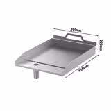 Grillezőlap gázos vízigrillhez - 395x555x220 mm - gusseisen teflonbevonattal - kompatibilis: GWGK80 és GWGK120