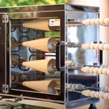 Kürtőskalács grill - Elektrisch - 3,5 kW - zonder bakrollen