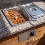 Bain-marie électrique encastrable - 1,5 kW - 1x GN 1/1