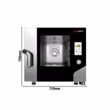 Combisteamer - Touch - 5x GN 1/1 - incl. wassysteem & temperatuursensor