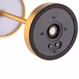 (4 szt.) Lampa stołowa – MERLE MICRO – z 3-stopniową regulacją jasności – Ø 80 mm – złota