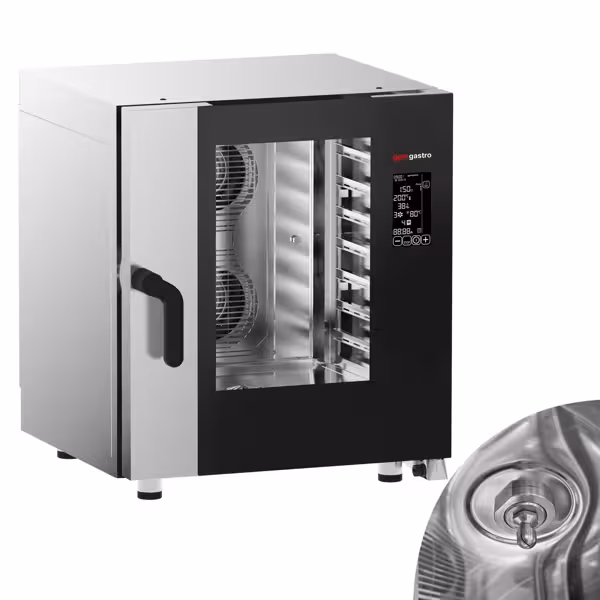 Combi vaporer - Digital - 7x GN 1/1 - Auto-limpeza