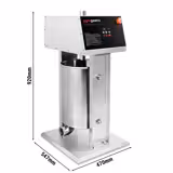 Automatische worstenvuller - verticaal - met churrosset - 25l - 180W - RVS - incl. voetpedaal & 4 vulbuizen & 3 churrosvormen