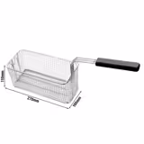 Fryer Basket - 100x270x110mm - 5L - Stainless Steel - for EFK46-EN, EFK66-EN, EFK473H-10N, EFK400-EN, EFK873H-10+10N, EFK800-EN