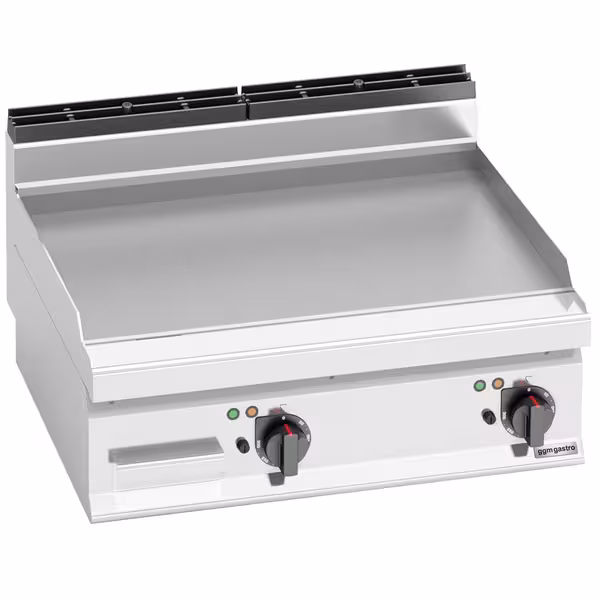 Sähköpaistotaso - 9,6 kW - sileä - Paistopinta-ala: 795x500 mm