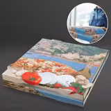 (50 stuks) Pizzadoos - POSITANO - Middellandse Zeekust - 45x45x5cm