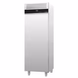 Armoire de conservation pour bacs à glace négative Inox AISI 304 - 600 x 800 - 650 L - avec 1 porte - p.ex. pour 48× bacs à glace 5L ou 32× bacs 7L