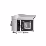 Bakery Combi Steamer - Digital - 6x EN 600x400 - incl. Hood, Motor, Condenser & Washing system
