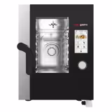 Eléctrico- Horno mixto COMPACTO - Táctil - 6x GN 1/1 - incl. sistema de lavado (automático) & sonda de temperatura