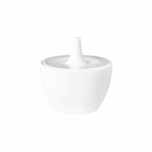 SELTMANN WEIDEN | Blues Sugar Bowl with Lid – Pearl Grey – 270 ml – Porcelain