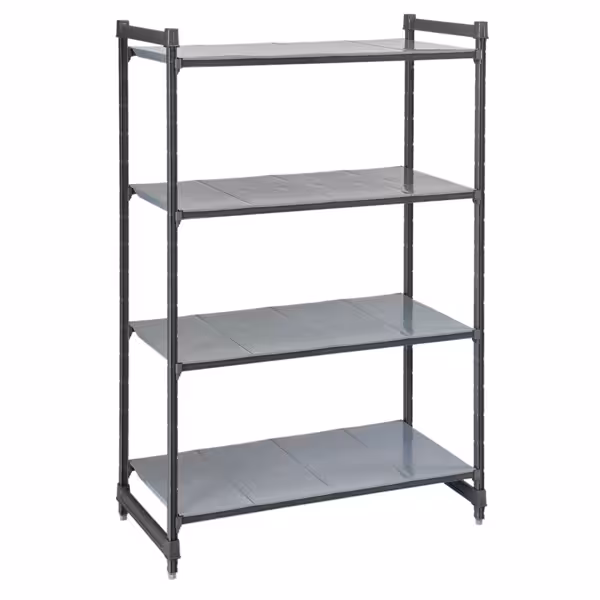 CAMBRO | Camshelving® - Basics Plus - Basisrek - 765mm - met 4 gesloten planken