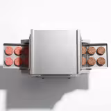 Commercial Electric Chargrill Continuous Conveyor Grill - 0.47x1.15m - Countertop - 12 Burners - 3.6kW