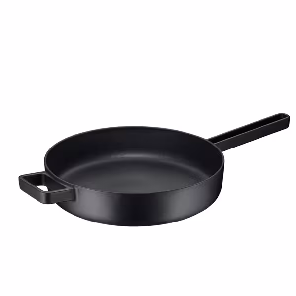 WMF | FLAVOUR – patelnia – Ø 280 mm – żeliwo – 3,4 litra – czarna    