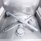 Double-skinned Compact Glasswasher - Digital - 2.97kW - with Integrated Water Softener - with Drain Pump, Detergent & Rinse Aid Pumps