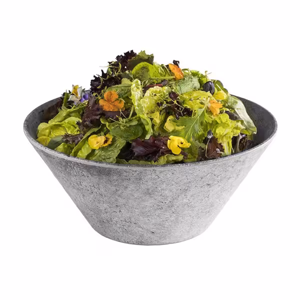 (6 pieces) Bowl - ELEMENT - Melamine - 3 Liter - Ø 280mm - Grey