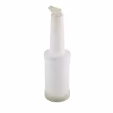 (6 Stück) Dosier- & Vorratsflasche - 4 teiliges Set - 0,85 Liter - Polypropylen