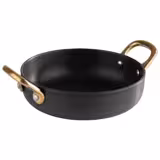 (6 قطع) قدر تقديم مع غطاء - CASTORO - ألومنيوم - 0.30 L - Ø 135 mm - الارتفاع: 35 mm - 135x135x35mm - رمادي