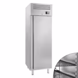 Dik Tip Endüstriyel Buzdolabı PREMIUM PLUS - GN 2/1 - 560L - 1 Kapı & LED Aydınlatma & Kilit - Paslanmaz Çelik (AISI 304) - Monoblok Soğutma - Fanlı Soğutma - Otomatik Defrost - R600a Soğutucu Gaz