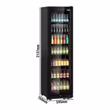 Réfrigérateur à boissons – 569 litres – design sans cadre – avec 1 porte en verre