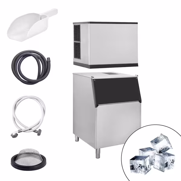 Ice cube maker - cubes - 403 kg/24 h - incl. ice storage bin