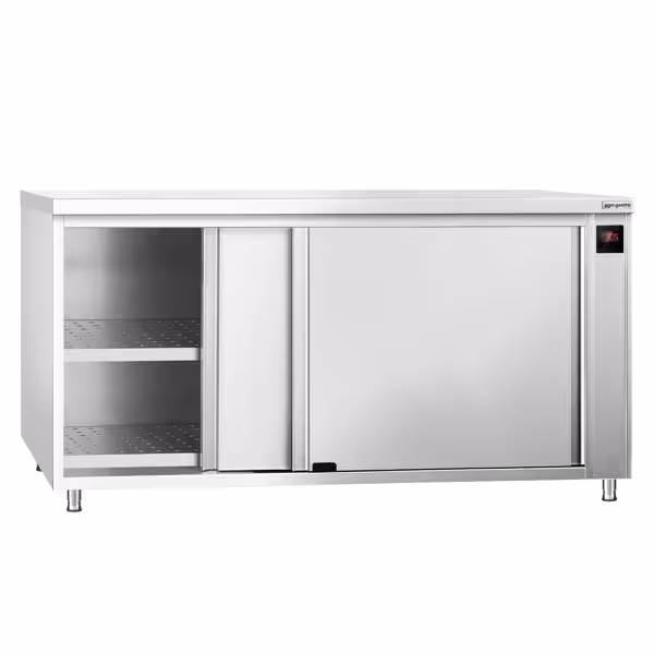 PREMIUM fűtőszekrény - 2000x700mm - tolóajtókkal - Digitális