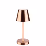(4 sztuki) Lampa stołowa – MERLE MICRO – z 3-stopniową regulacją jasności – Ø 80 mm – miedź