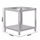 Untergestell - für Pizzaofen PEP66T, PEP66TD & PEP66TTC