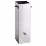 Cleaning Tank for Chicken Rotisserie Skewers - 300x300x990mm - Stainless Steel