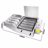 Elektrische donut friteuse / frituurpan - Capaciteit: 240 stuks/uur