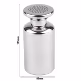 (6 stuks) Zout- & Frietstrooier - RVS - 450 ml - Hoogte: 195mm